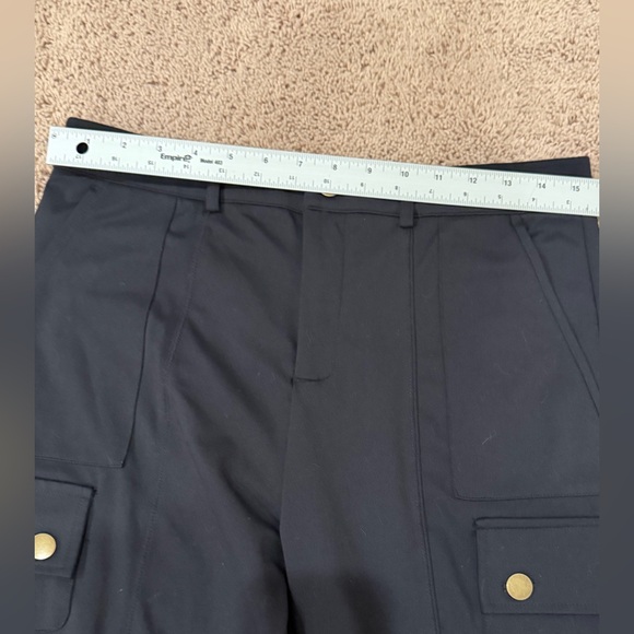 LP large petite Halara DayStretch High Waisted Skinny Cargo Pants black stretchy - Picture 14 of 17